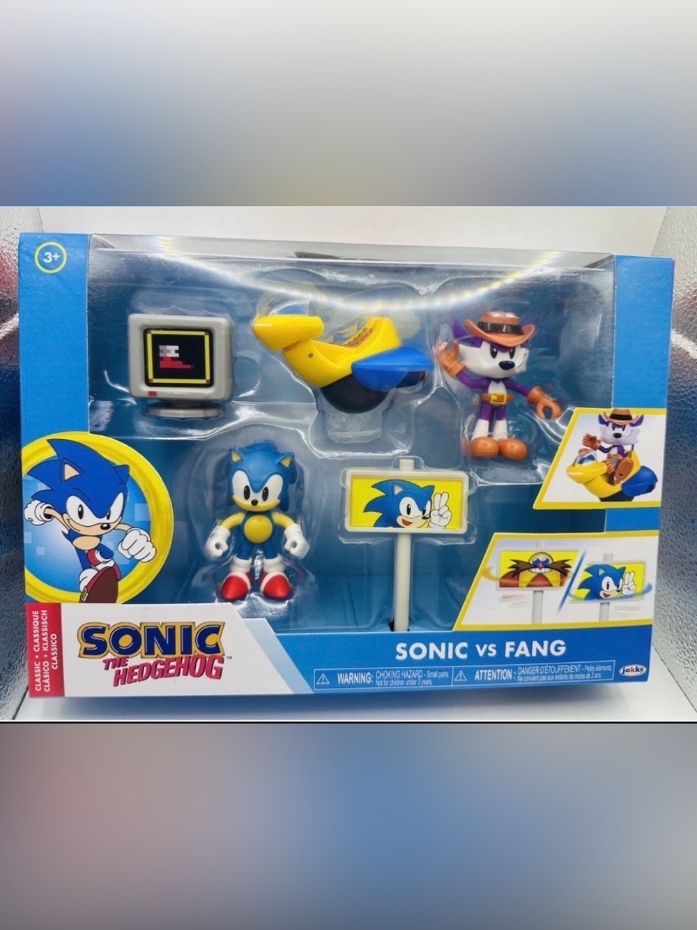 Sonic the Hedgehog  2.5" SUPER STARS SET Fang Marvelous Queen Jakks~ NEW in BOX